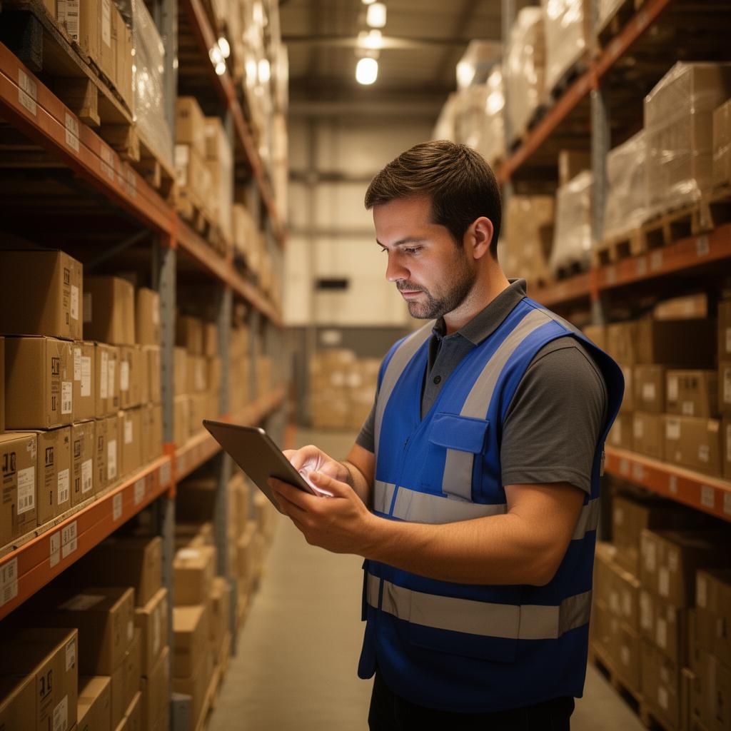 Inventory Clerks working in a warehouse